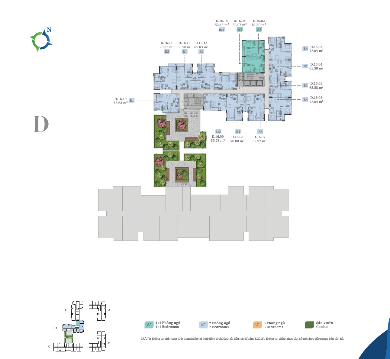 Mặt Bằng Tầng 16 Tháp D Lovera Vista